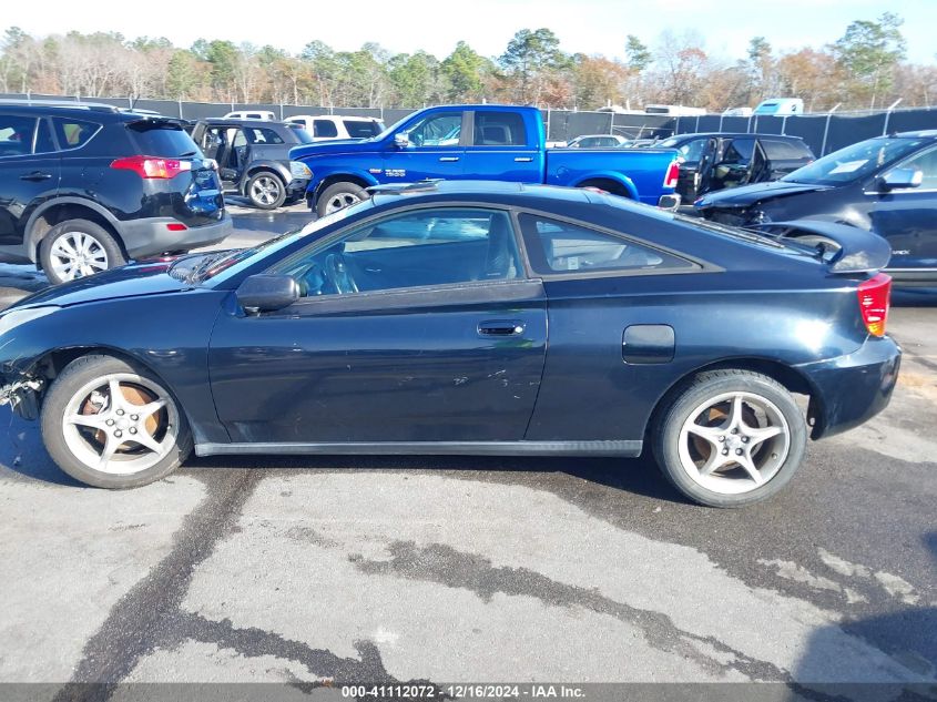 2000 Toyota Celica Gts VIN: JTDDY32T6Y0019599 Lot: 41112072