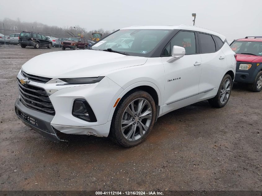 VIN 3GNKBKRS5KS640372 2019 CHEVROLET BLAZER no.2