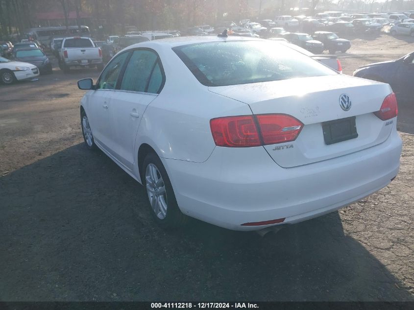 VIN 3VWDX7AJ8DM454655 2013 Volkswagen Jetta, 2.5L Se no.3