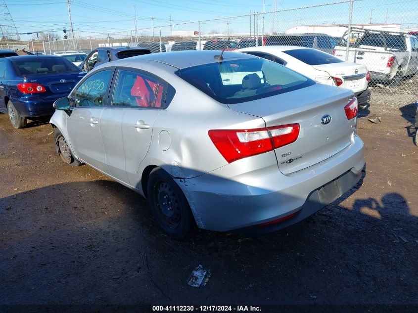 VIN KNADM4A34G6596062 2016 KIA Rio, LX no.3