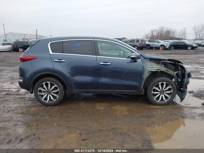 2019 Kia Sportage Ex VIN: KNDPNCAC9K7618728 Lot: 41112270