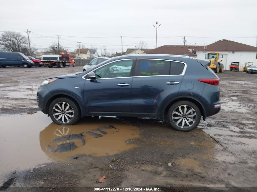 2019 Kia Sportage Ex VIN: KNDPNCAC9K7618728 Lot: 41112270