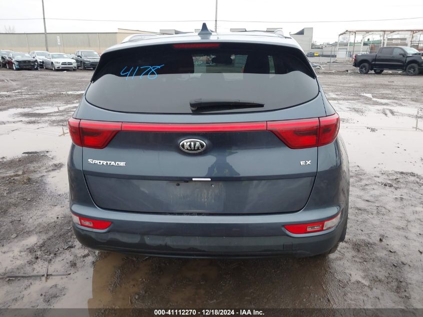 2019 Kia Sportage Ex VIN: KNDPNCAC9K7618728 Lot: 41112270