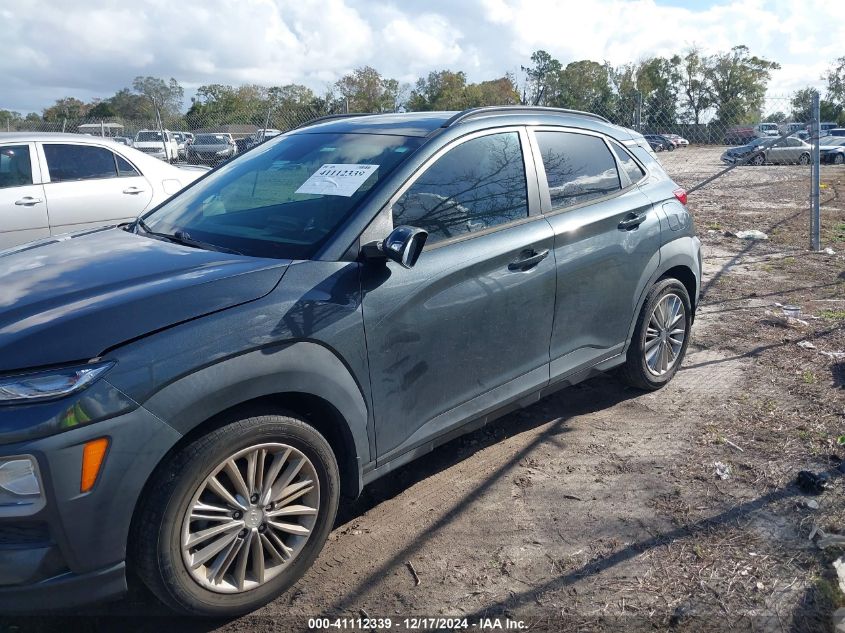 2021 Hyundai Kona Sel VIN: KM8K22AA5MU615031 Lot: 41112339