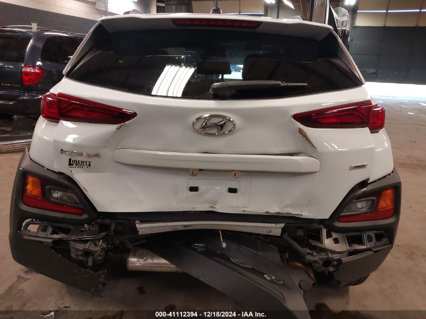 2020 Hyundai Kona Sel VIN: KM8K2CAA8LU498324 Lot: 41112394