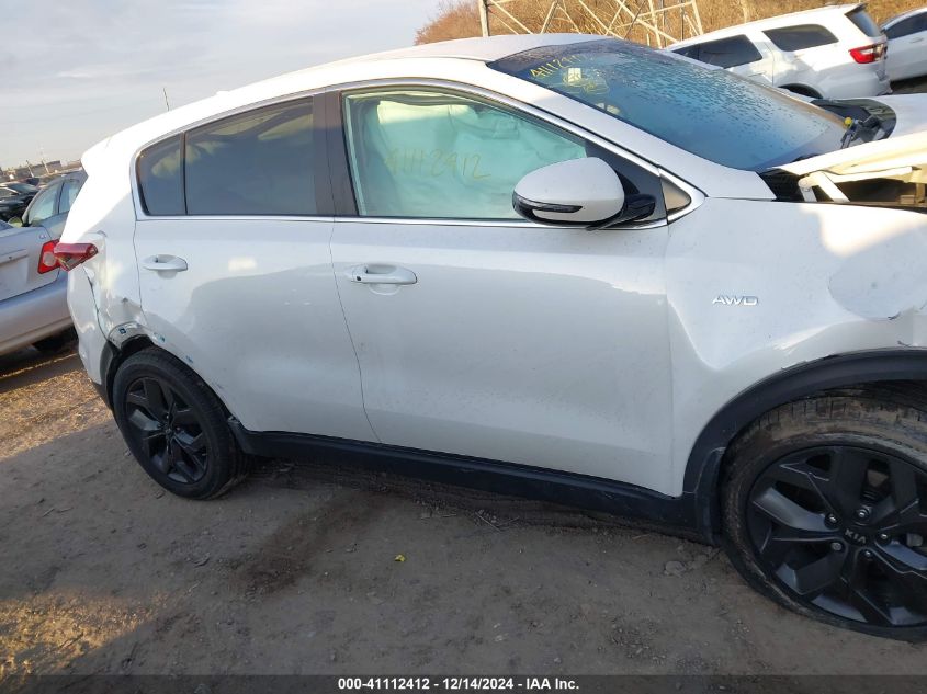 2022 Kia Sportage Lx VIN: KNDPMCAC6N7961486 Lot: 41112412