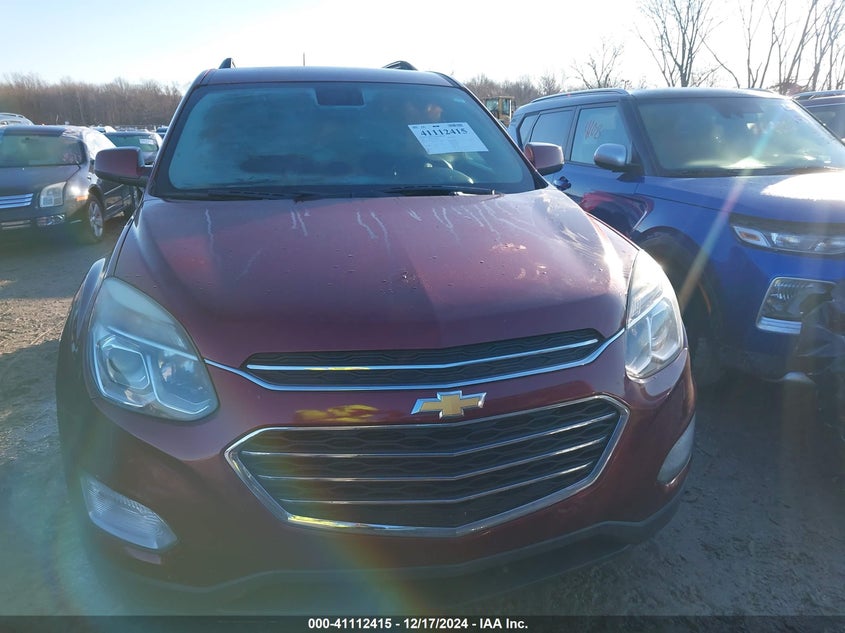 2016 CHEVROLET EQUINOX LT - 2GNALCEK7G6278099