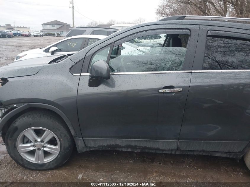 2019 Chevrolet Trax Lt VIN: 3GNCJPSB9KL373732 Lot: 41112503