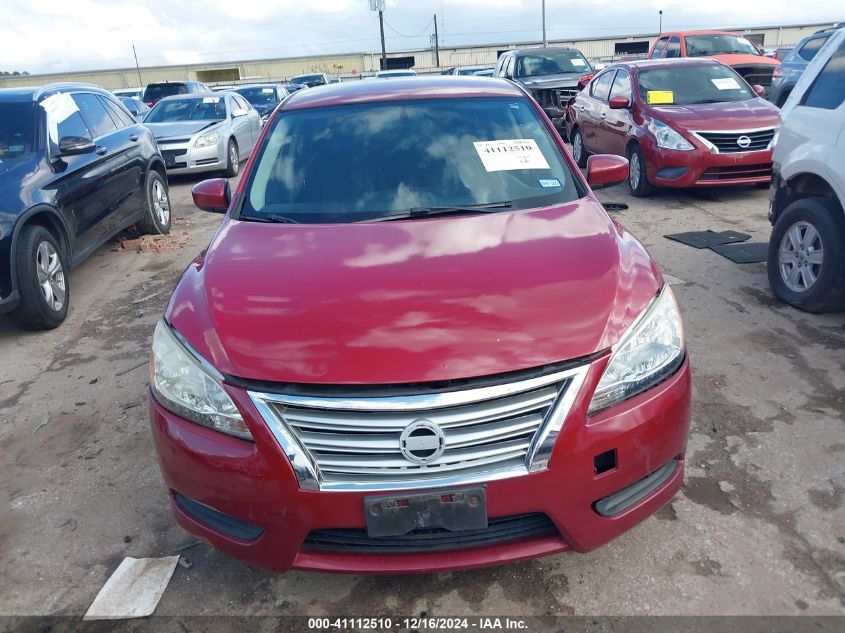 VIN 3N1AB7AP0EL689683 2014 Nissan Sentra, S no.12