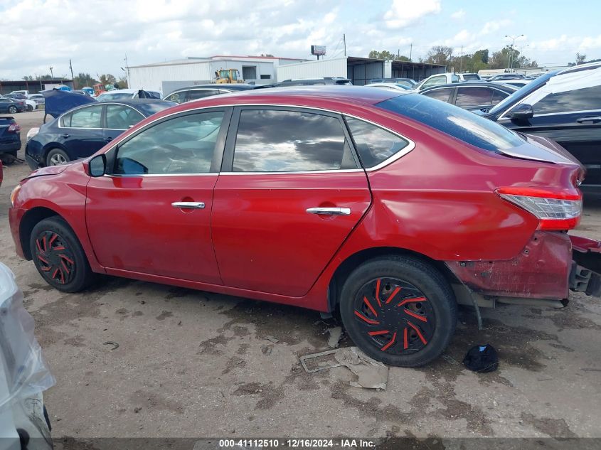 VIN 3N1AB7AP0EL689683 2014 Nissan Sentra, S no.14