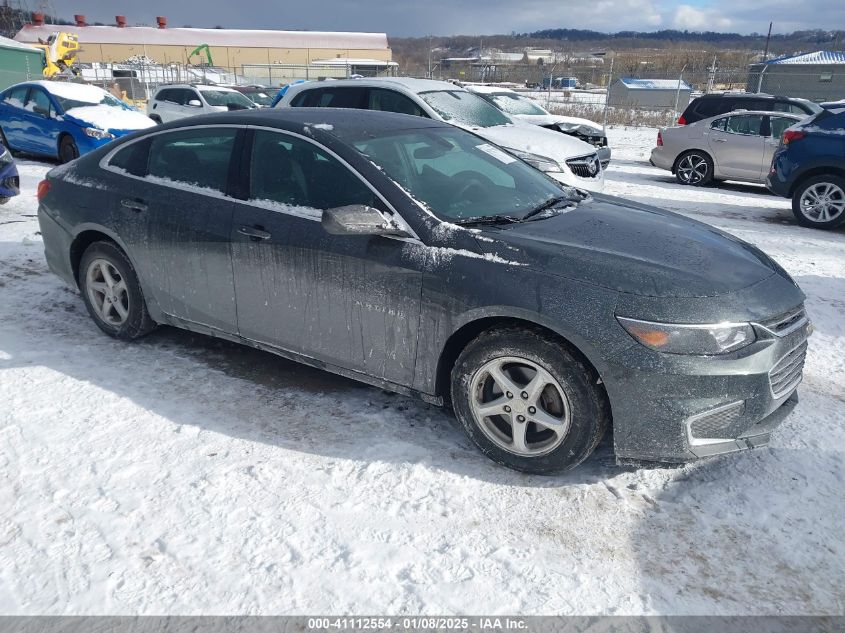 VIN 1G1ZB5ST4HF293117 2017 Chevrolet Malibu, LS no.1