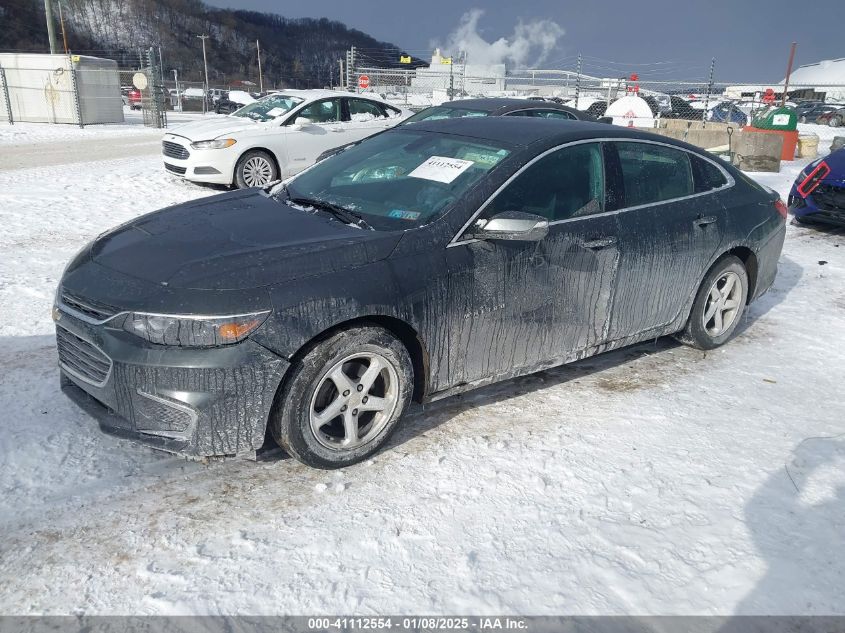 VIN 1G1ZB5ST4HF293117 2017 Chevrolet Malibu, LS no.2