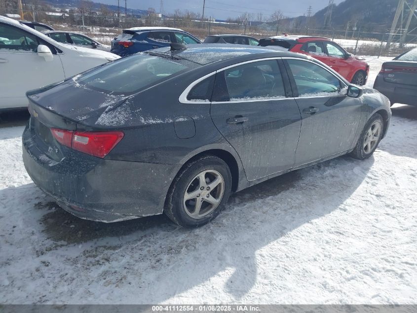 VIN 1G1ZB5ST4HF293117 2017 Chevrolet Malibu, LS no.4