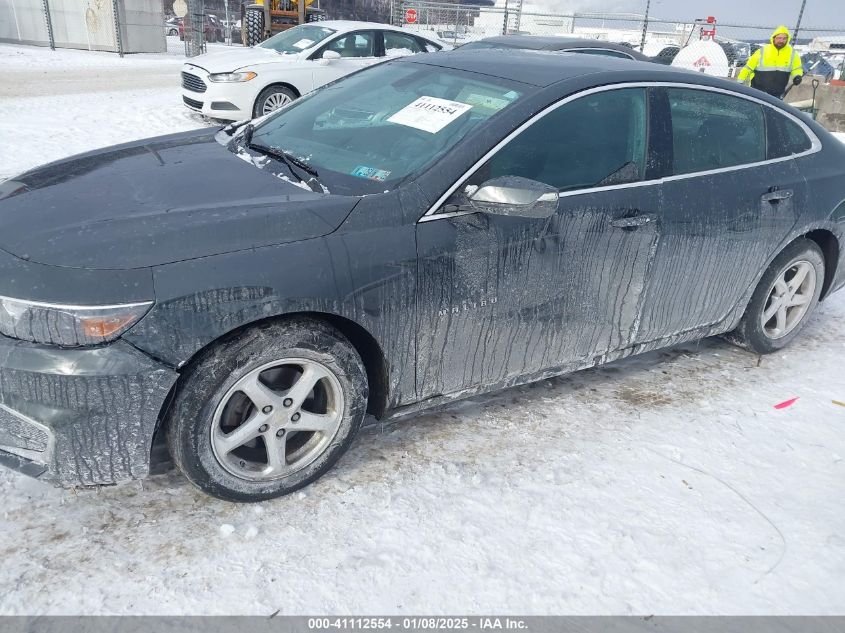 VIN 1G1ZB5ST4HF293117 2017 Chevrolet Malibu, LS no.6