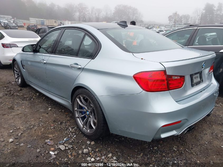 VIN WBS3C9C52FP805877 2015 BMW M3 no.3