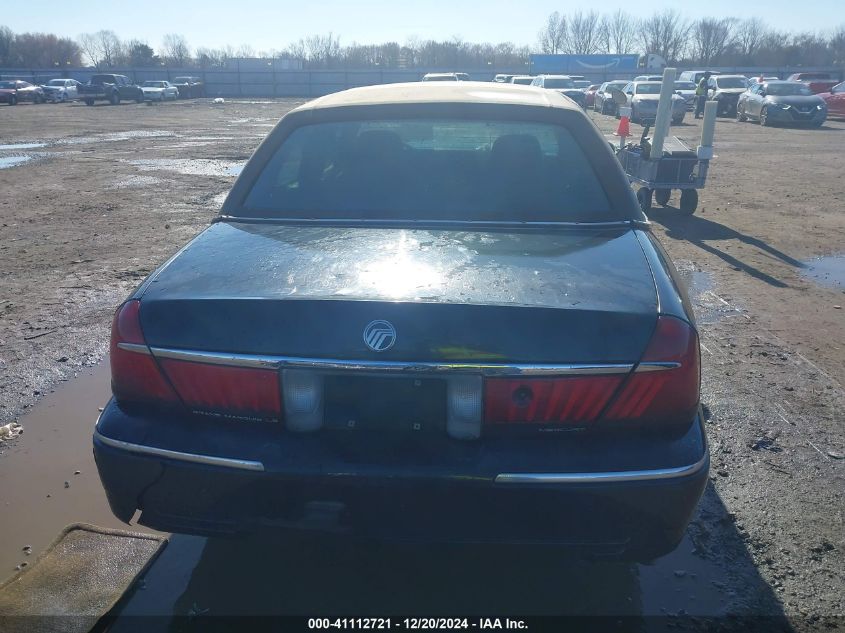 1999 Mercury Grand Marquis Ls VIN: 2MEFM75W2XX641598 Lot: 41112721