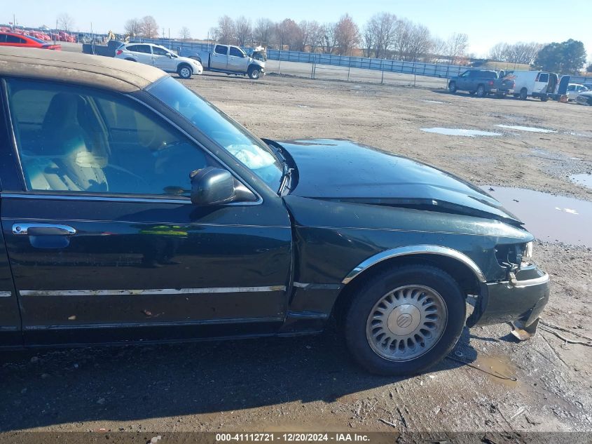 1999 Mercury Grand Marquis Ls VIN: 2MEFM75W2XX641598 Lot: 41112721