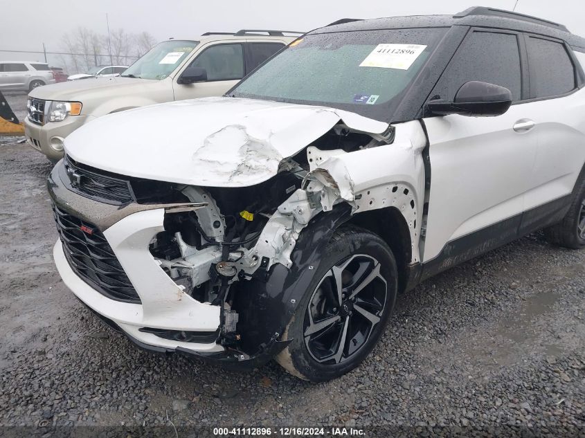 2021 Chevrolet Trailblazer Awd Rs VIN: KL79MUSL4MB154566 Lot: 41112896