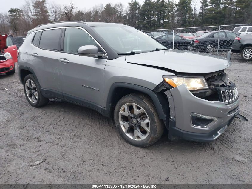 VIN 3C4NJDCB3JT230305 2018 Jeep Compass, Limited 4X4 no.1