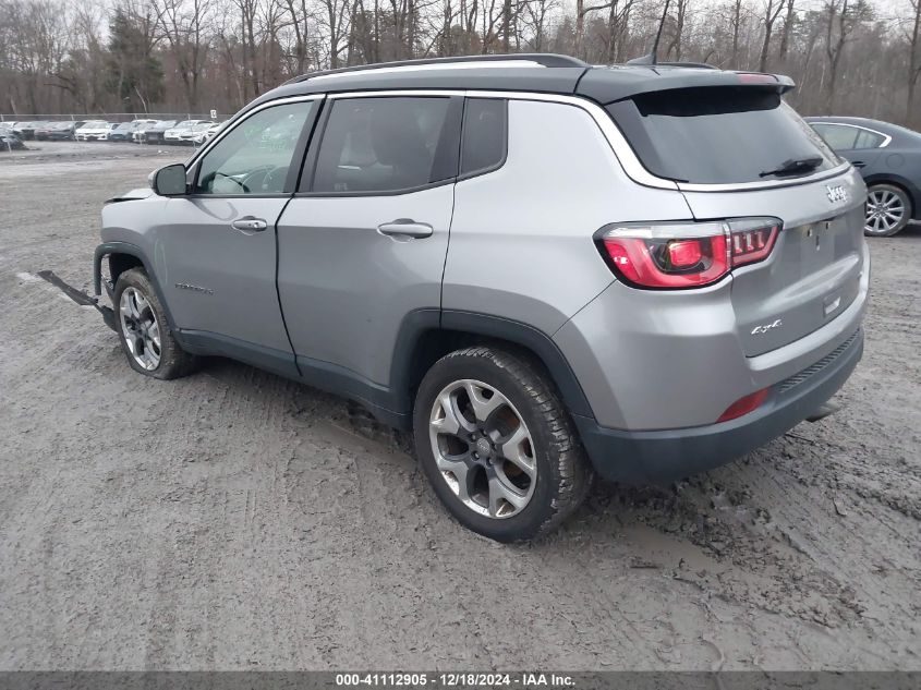 VIN 3C4NJDCB3JT230305 2018 Jeep Compass, Limited 4X4 no.3