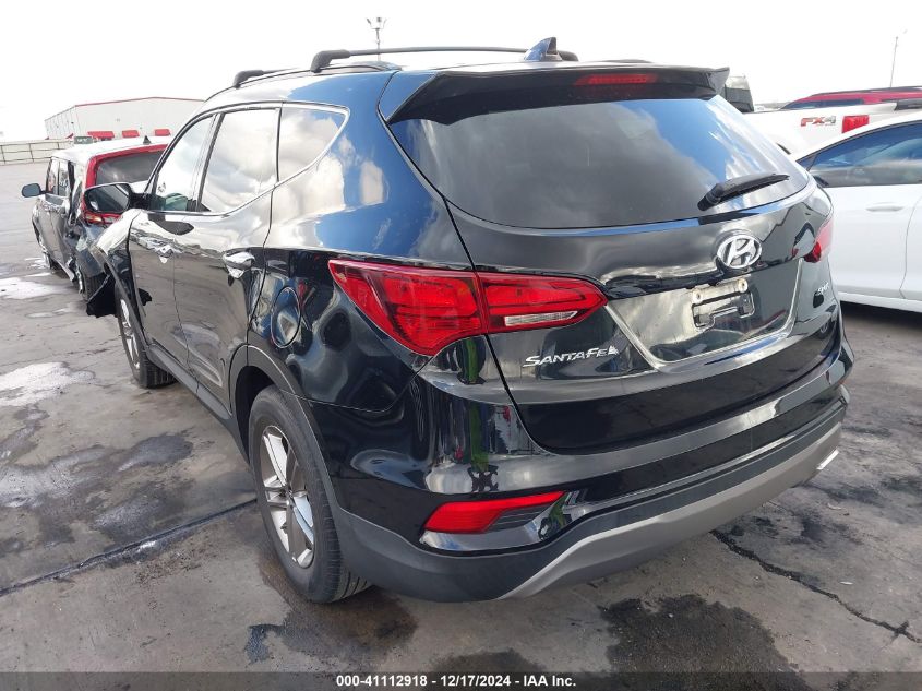 VIN 5NMZU3LB4HH017406 2017 HYUNDAI SANTA FE SPORT no.3