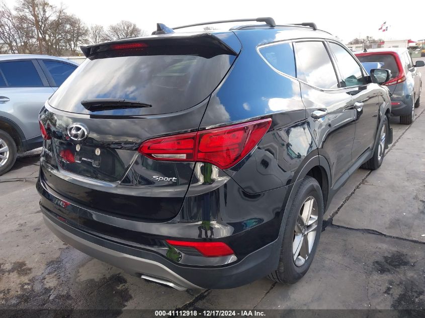 VIN 5NMZU3LB4HH017406 2017 HYUNDAI SANTA FE SPORT no.4