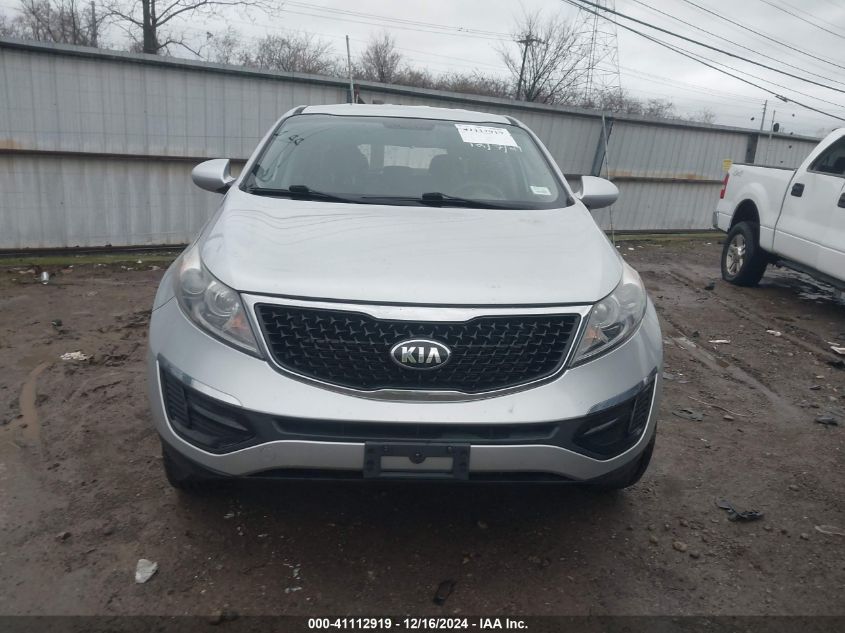 2016 Kia Sportage Lx VIN: KNDPBCAC8G7809816 Lot: 41112919