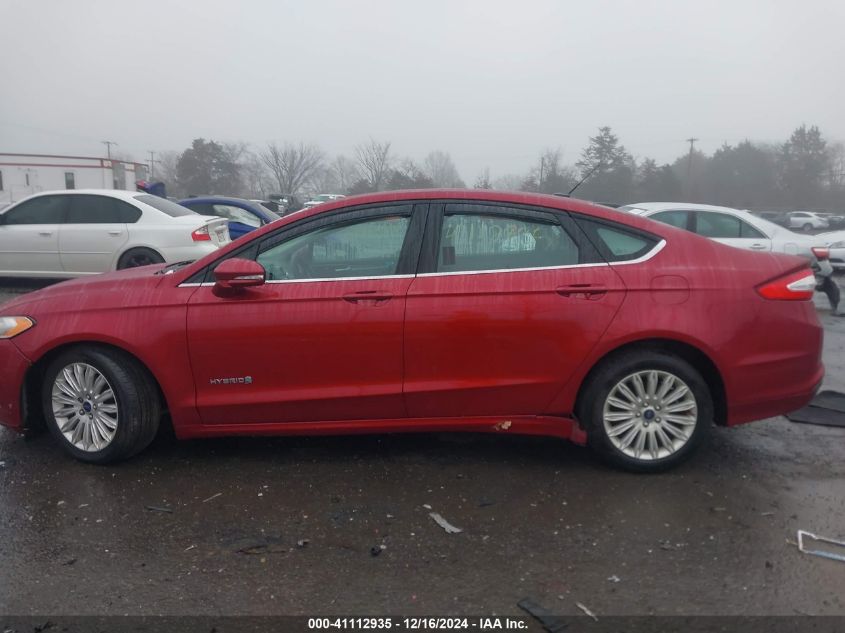 VIN 3FA6P0LU1GR351567 2016 FORD FUSION HYBRID no.14