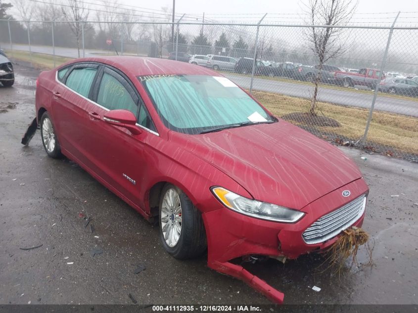 VIN 3FA6P0LU1GR351567 2016 FORD FUSION HYBRID no.1