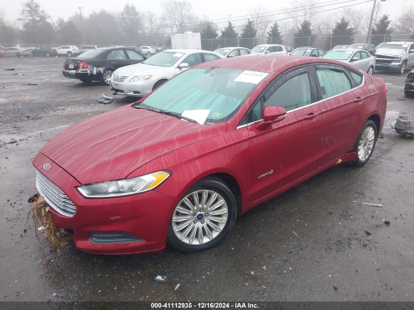 VIN 3FA6P0LU1GR351567 2016 FORD FUSION HYBRID no.2