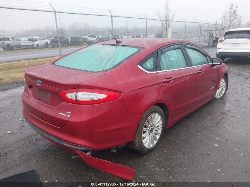 VIN 3FA6P0LU1GR351567 2016 FORD FUSION HYBRID no.4