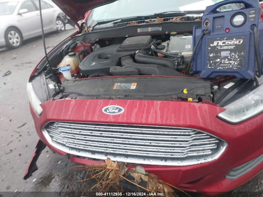 VIN 3FA6P0LU1GR351567 2016 FORD FUSION HYBRID no.6