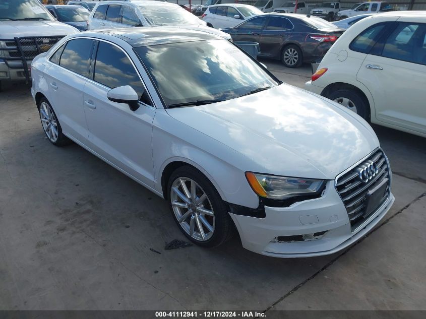 VIN WAUBFGFF3F1003731 2015 AUDI A3 no.1