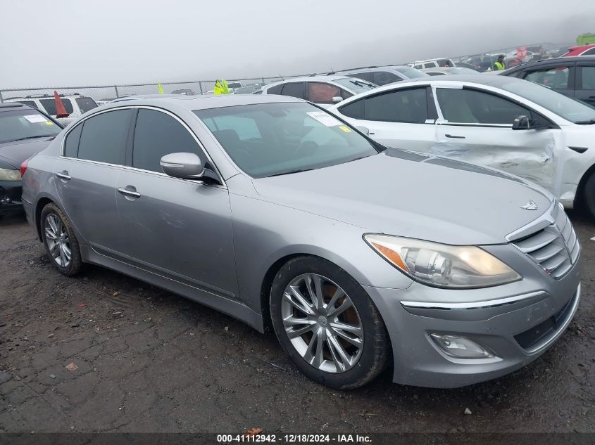 2013 Hyundai Genesis 3.8 VIN: KMHGC4DD4DU219161 Lot: 41112942