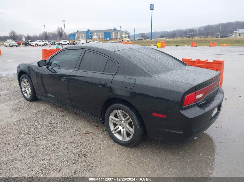 Vin: 2c3cdxatxeh191100, lot: 41603173, dodge charger police 20143