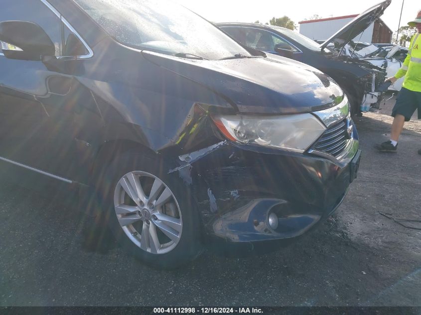 2012 Nissan Quest Le VIN: JN8AE2KP1C9034691 Lot: 41112998