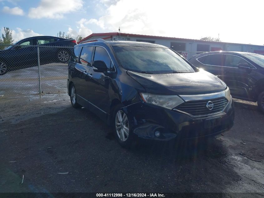 2012 Nissan Quest Le VIN: JN8AE2KP1C9034691 Lot: 41112998