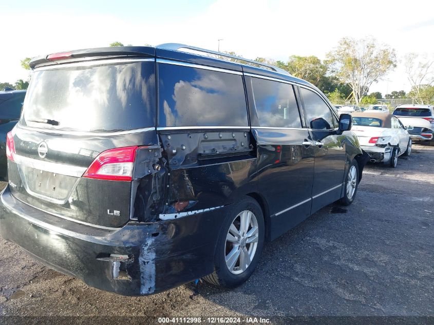 2012 Nissan Quest Le VIN: JN8AE2KP1C9034691 Lot: 41112998