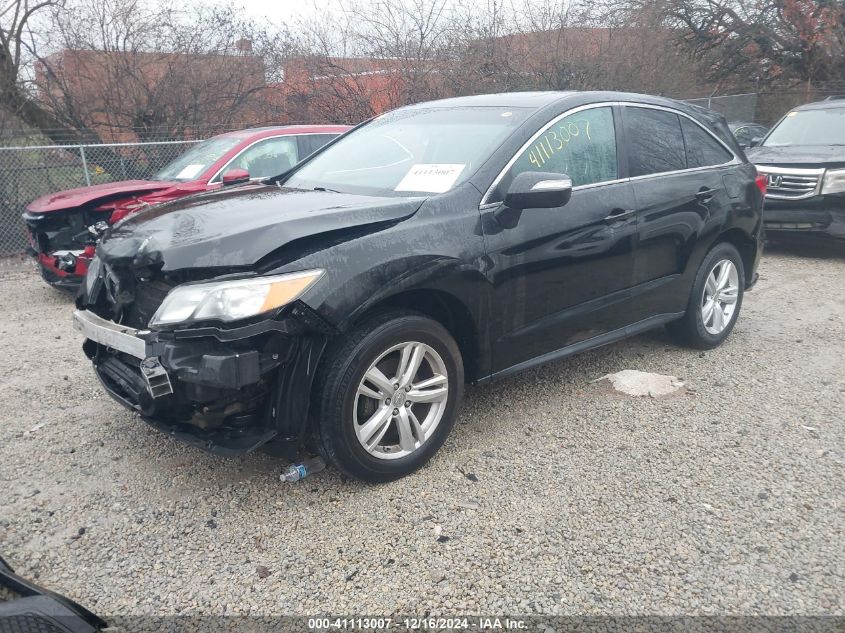 VIN 5J8TB4H38FL020275 2015 ACURA RDX no.2