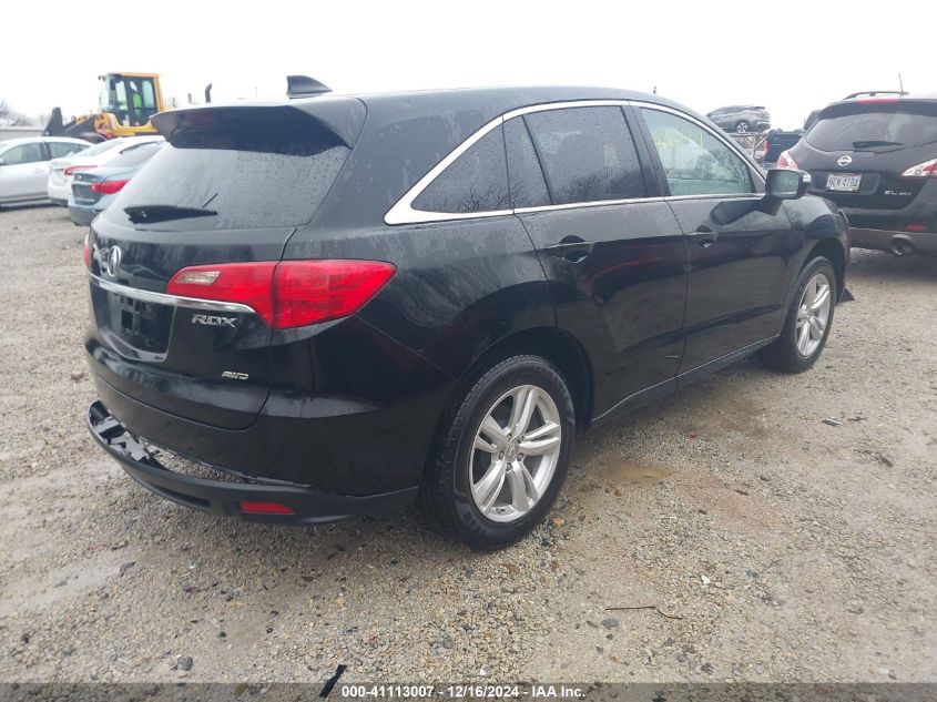 VIN 5J8TB4H38FL020275 2015 ACURA RDX no.4