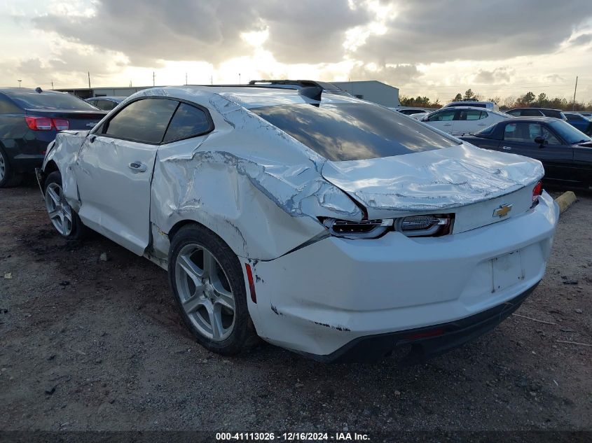 2019 CHEVROLET CAMARO VIN: 1G1FB1RX4K0158377