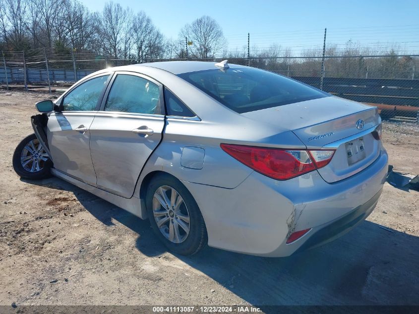 VIN 5NPEB4AC5EH903691 2014 HYUNDAI SONATA no.3