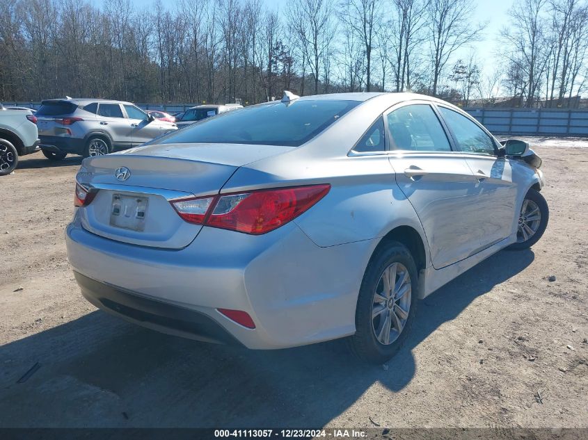 VIN 5NPEB4AC5EH903691 2014 HYUNDAI SONATA no.4