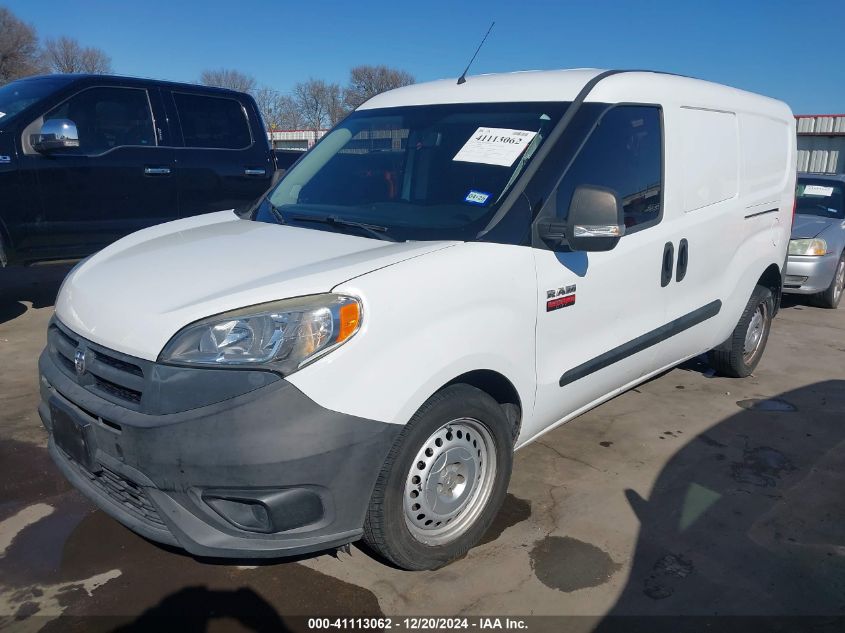 VIN ZFBERFAT4F6A83273 2015 RAM PROMASTER CITY no.2