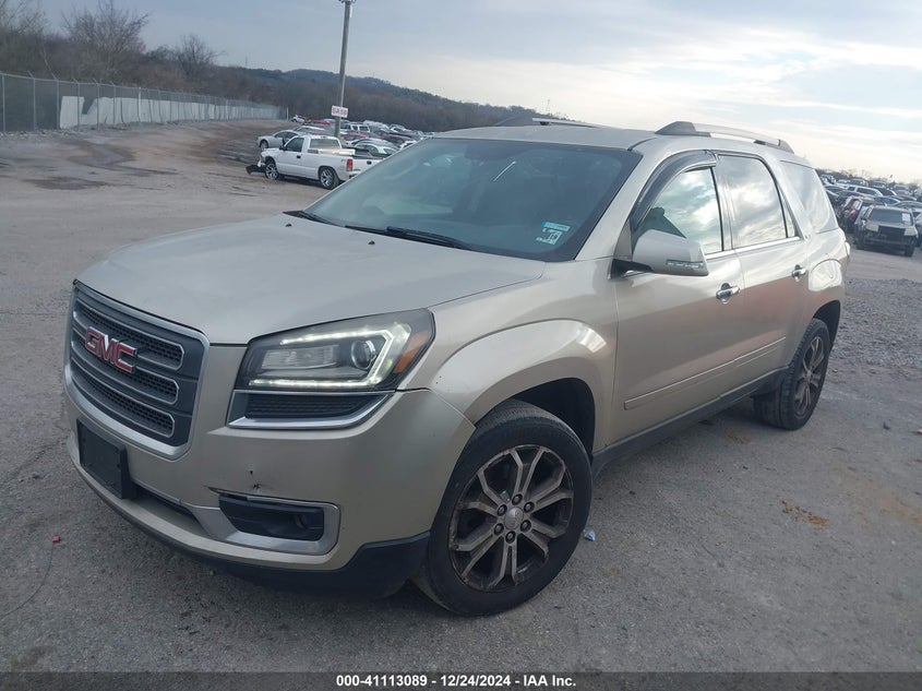 Vin: 1gkkvskd7ej239346, lot: 41603265, gmc acadia slt-2 20142