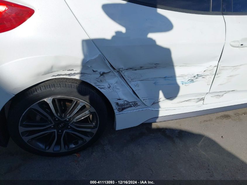2016 HYUNDAI VELOSTER VIN: KMHTC6AEXGU270174