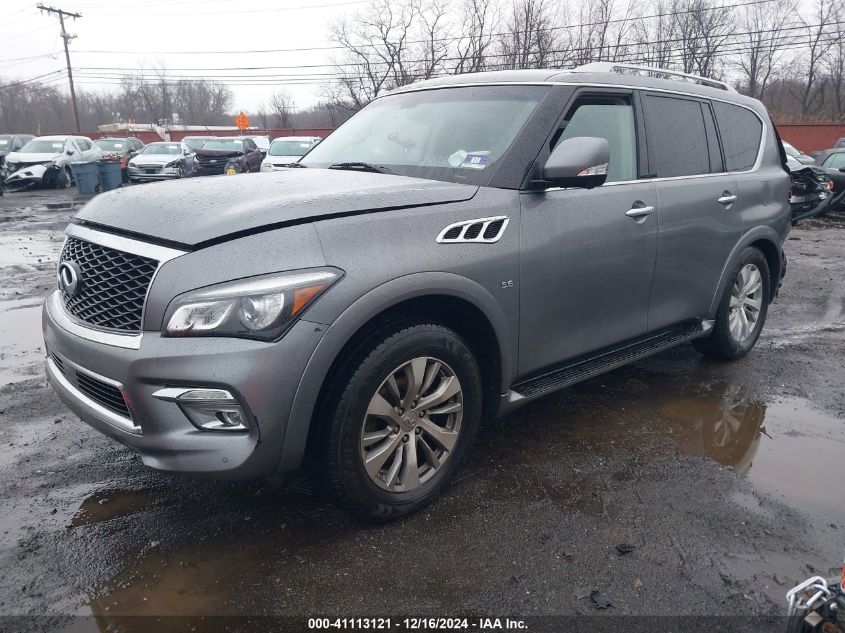 2017 Infiniti Qx80 VIN: JN8AZ2NE2H9160824 Lot: 41113121