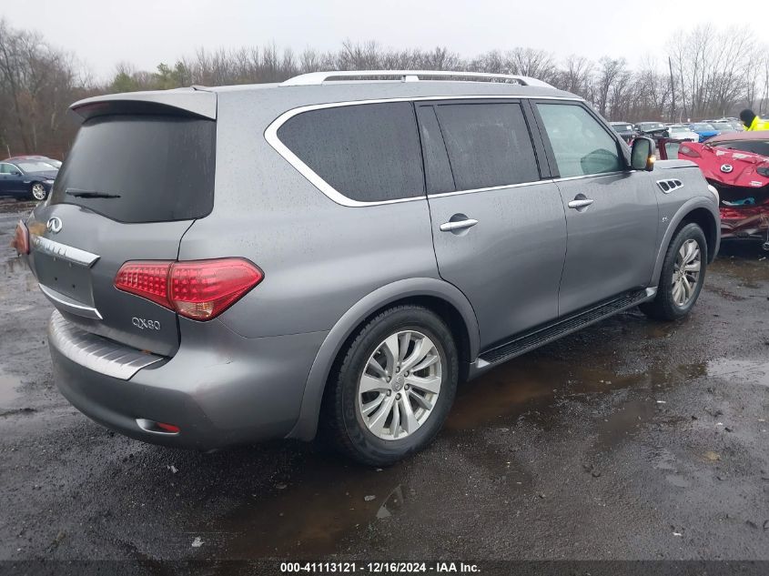 2017 Infiniti Qx80 VIN: JN8AZ2NE2H9160824 Lot: 41113121