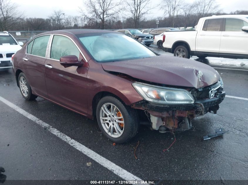 VIN 1HGCR2F86DA141488 2013 Honda Accord, Ex-L no.1