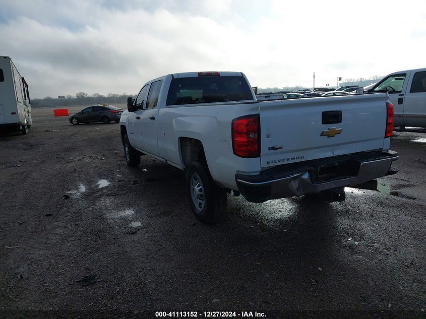 2018 CHEVROLET SILVERADO 2500HD VIN: 1GC1CUEY1JF246913